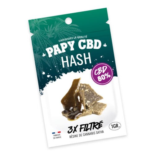 3X Filtré - Hash CBD Premium (Pochette Collector)