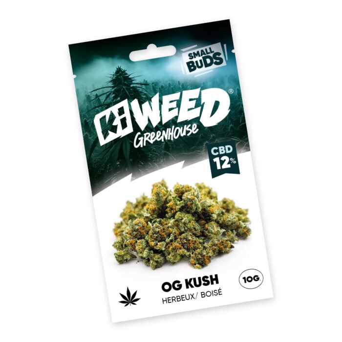 OG KUSH Small Buds CBD 12% Greenhouse (10 pochettes)
