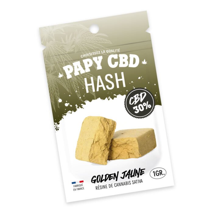 Golden Jaune - Hash CBD Premium (Pochette Collector)