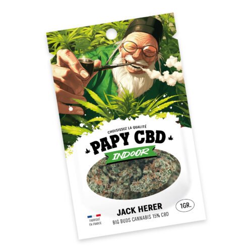 Jack Herer - Fleurs CBD Indoor (Pochette Collector)