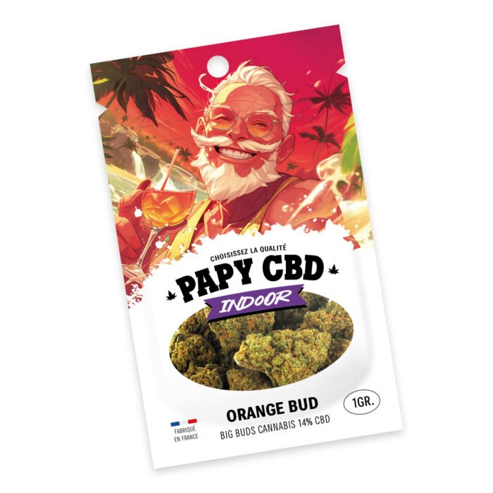 Orange Bud - Fleurs CBD Indoor (Pochette Collector)