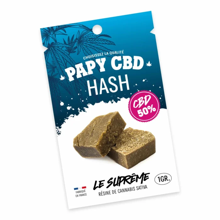 LE SUPRÊME Hash CBD 50% Premium (15 pochettes)