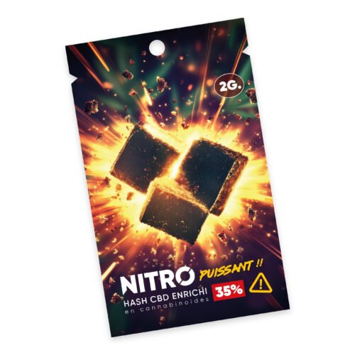 Pochette de Hash CBD 10-OH NITRO super puissant