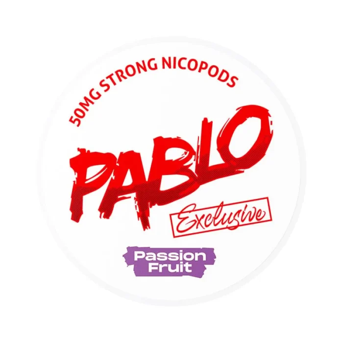 Boite de 20 sachets de SNUS PABLO Exclusive Passion Fruit