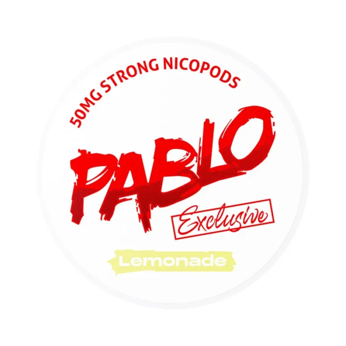 Boite de 20 sachets de SNUS PABLO Exclusive Limonade