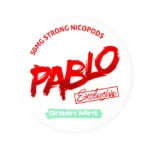 Boite de 20 sachets de SNUS PABLO Exclusive Green Mint