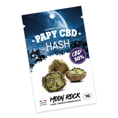 Moon rock CBD puissant en doypack Papy CBD
