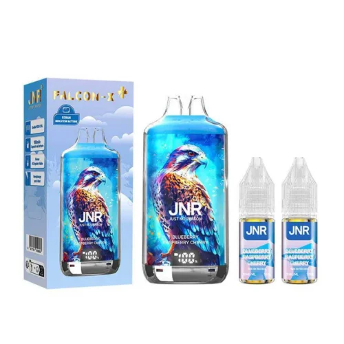 Kit JNR puff Falcon X Blueberry Raspberry Cherry